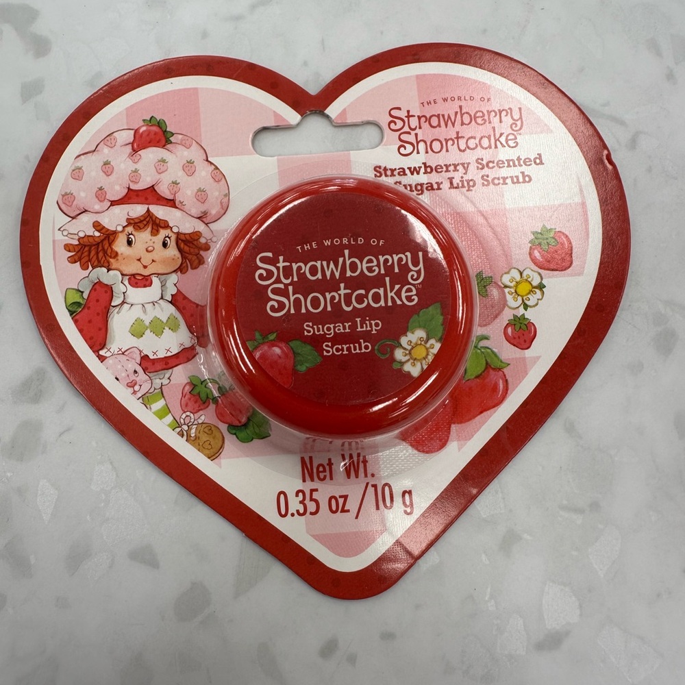 Strawberry Shortcake Sugar Lip Scrub - Red